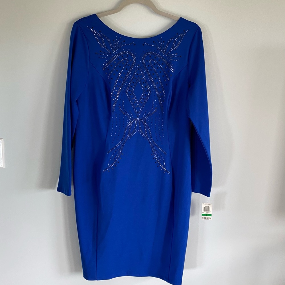 Thalia Sodi Blue Dress